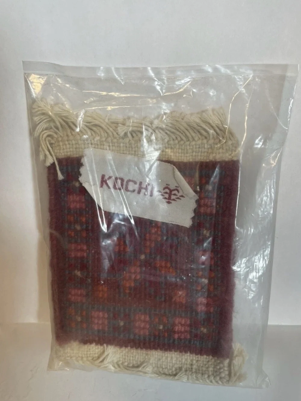 NEW Kochi Miniature Rug Made In Pakistan Mini Dollhouse Rug
